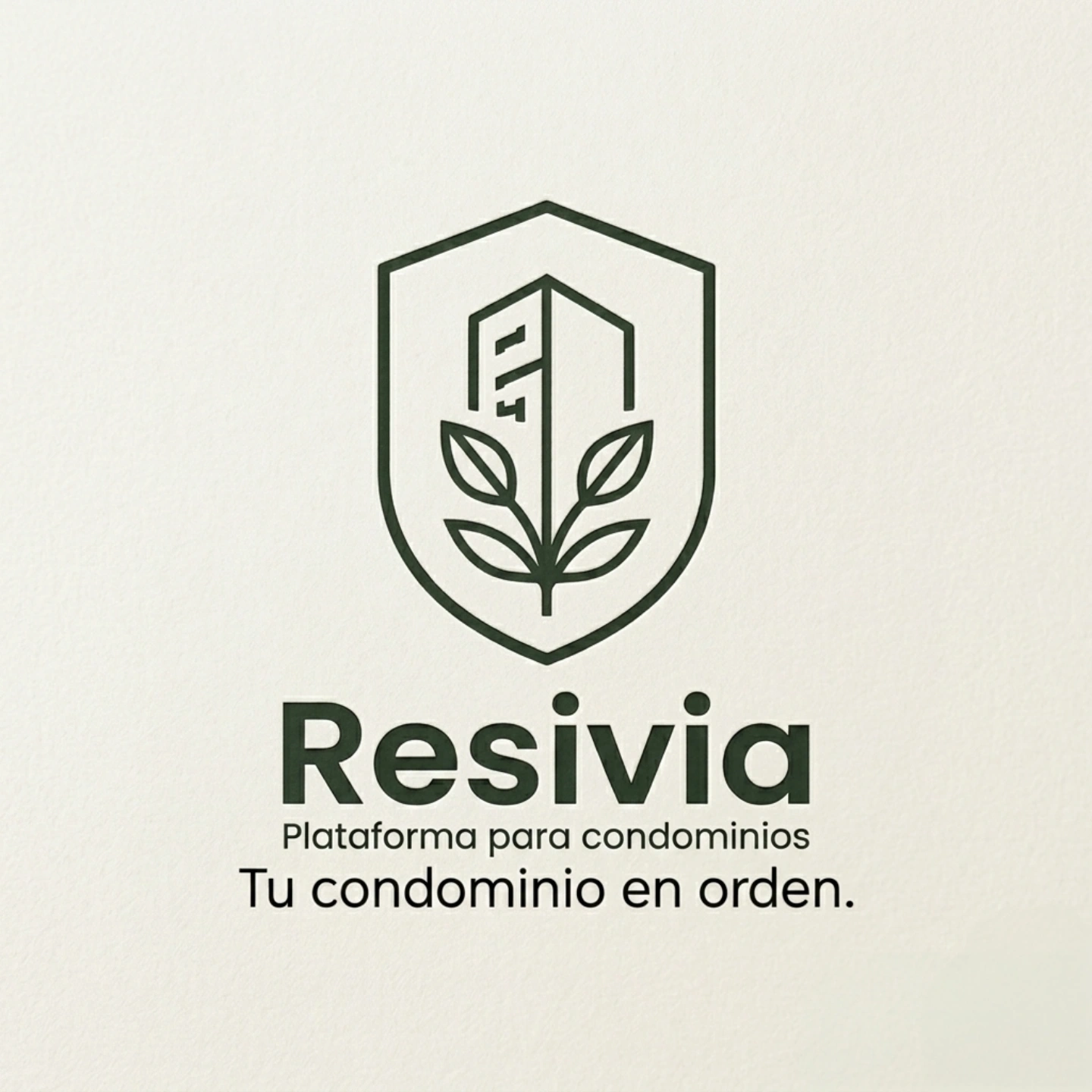 Resivia. Plataforma para condominios. Tu condominio en orden.